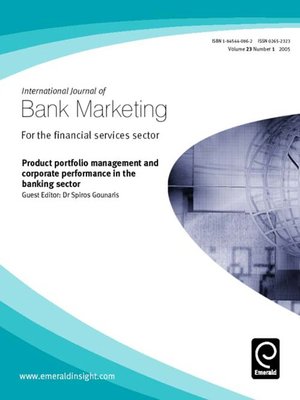 cover image of International Journal of Bank Marketing, Volume 23, Issue 1